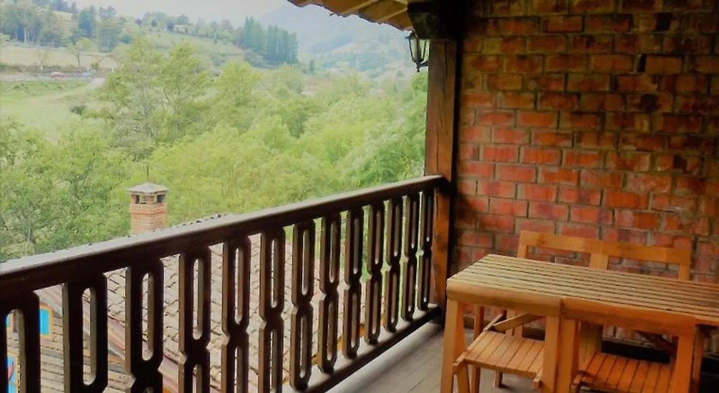 Albergue La Cabaña Terrasse