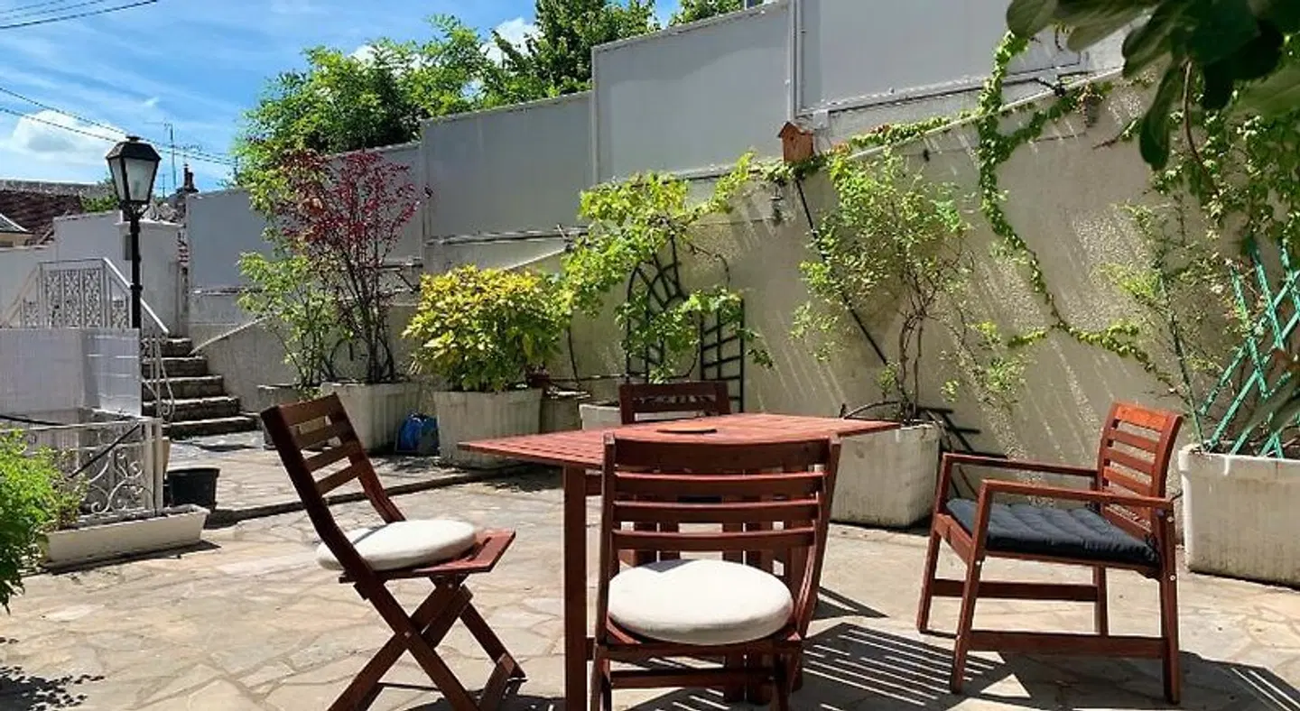 La Chambre Bleue Terrasse