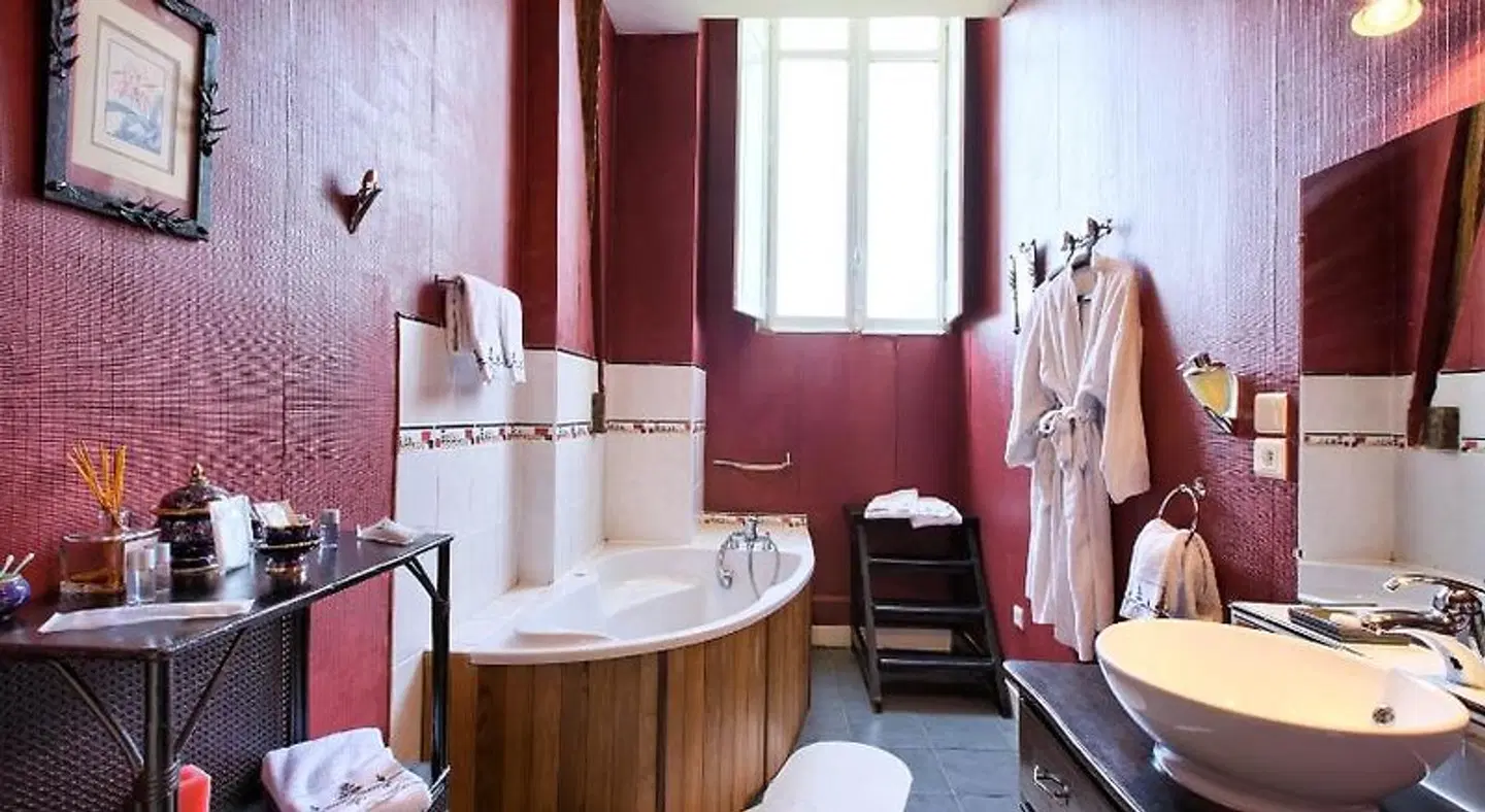 Château de Camperos Vignes & Spa Badezimmer
