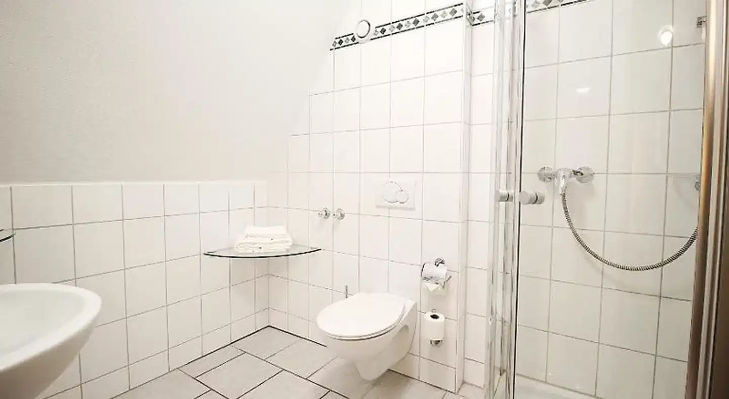 Aparthotel Alte Schmiede Dettelbach Badezimmer