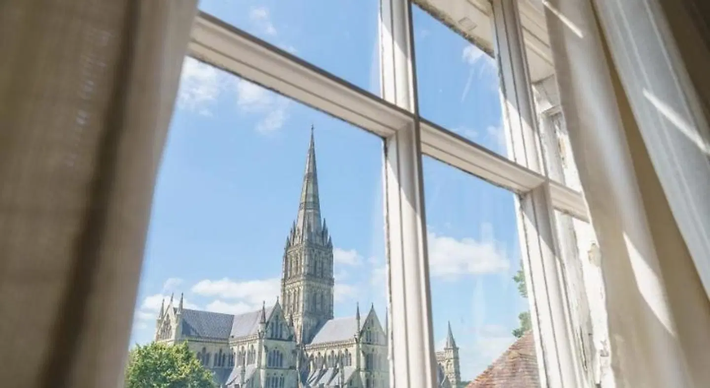 Sarum College Terrasse