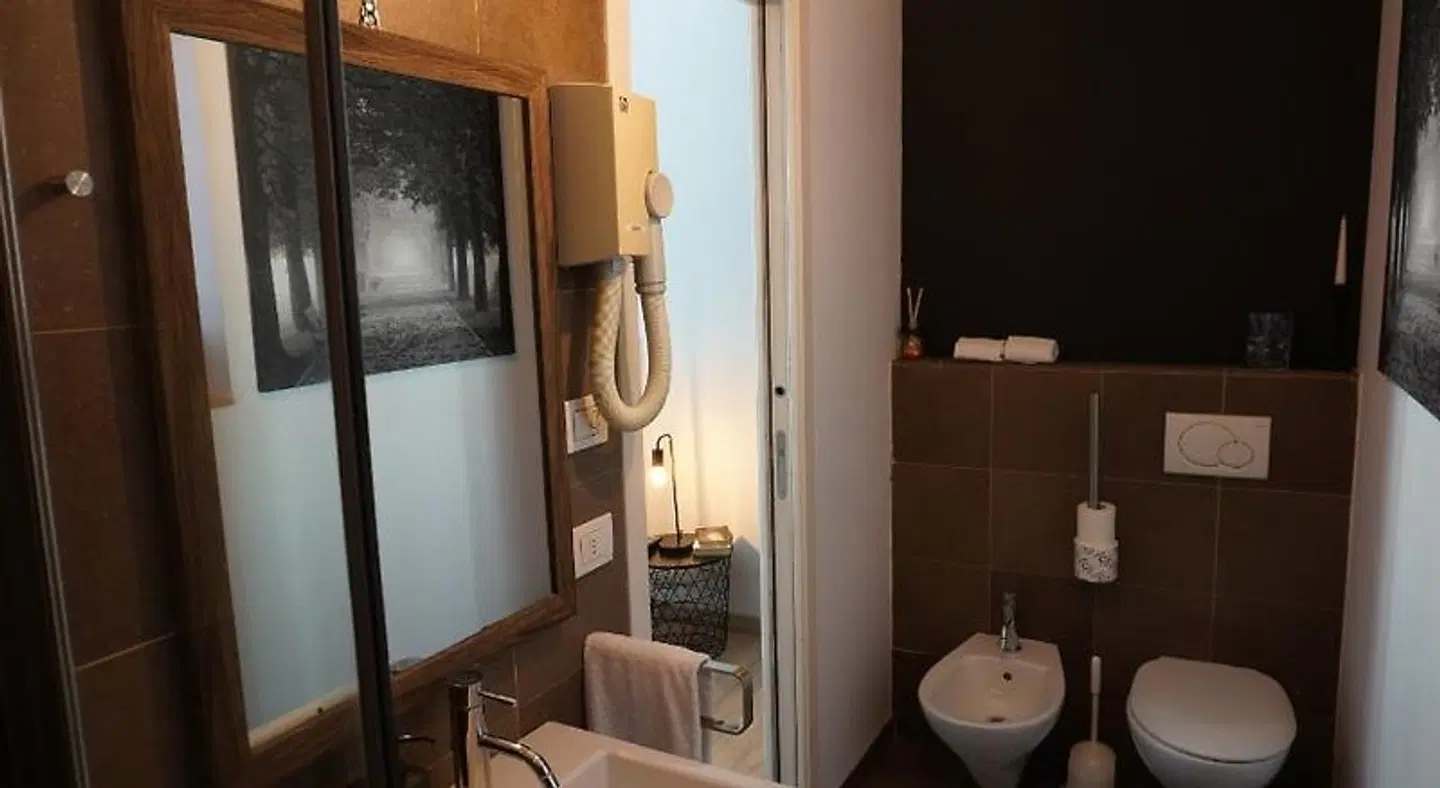 Alberghetto Badezimmer