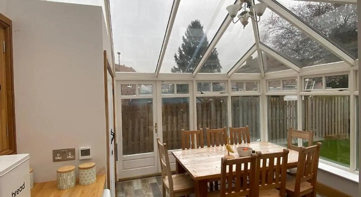 Maypole Farm, Cawood Terrasse