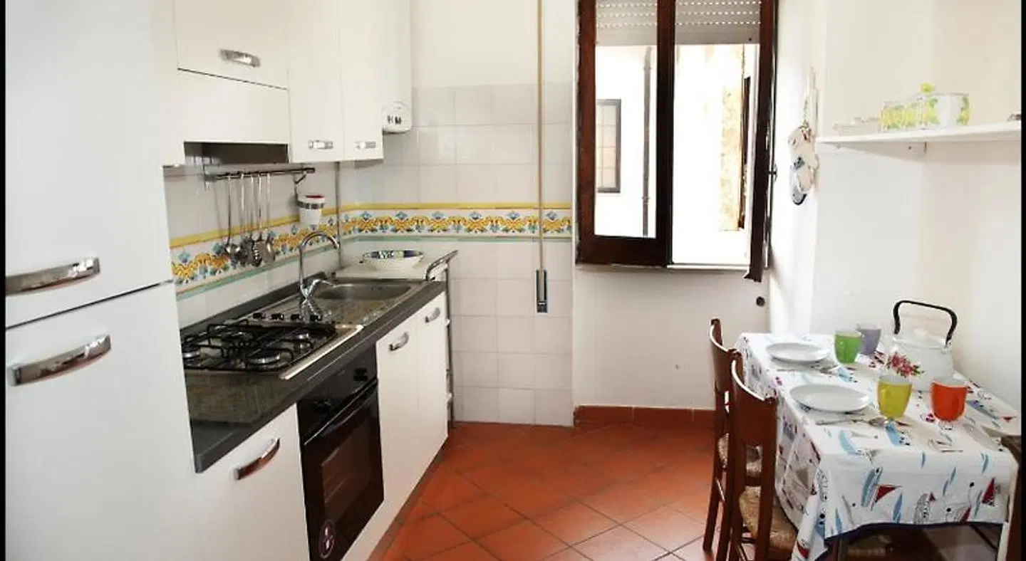 Orange Garden Badezimmer