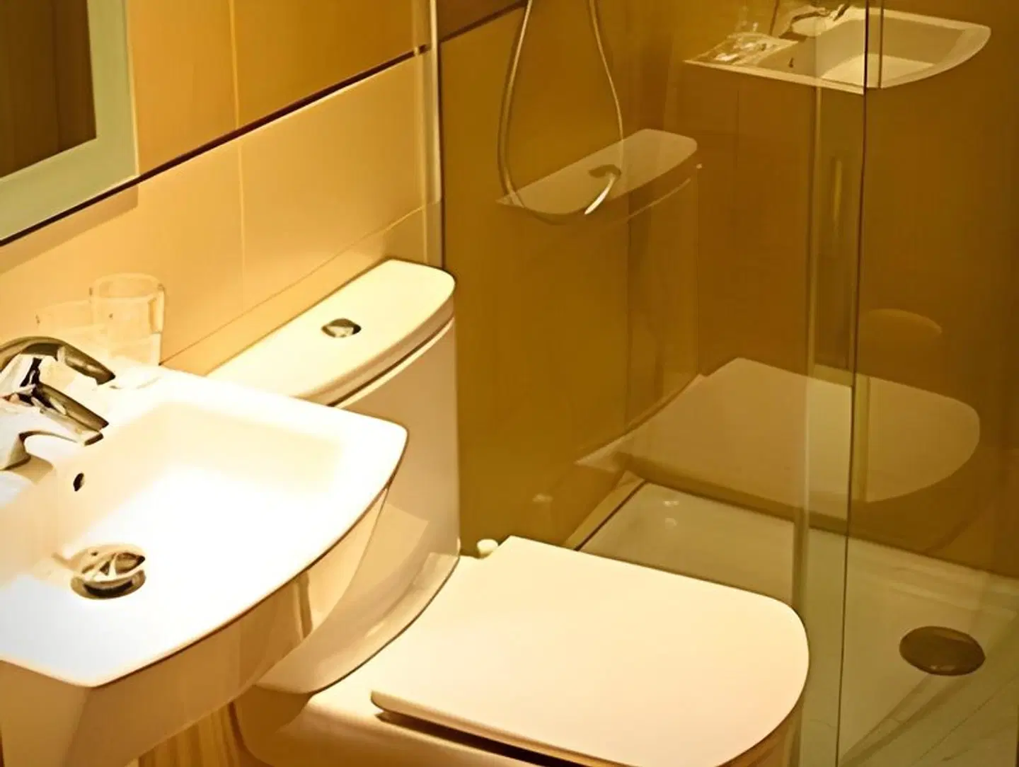 Hostal Abami II Badezimmer