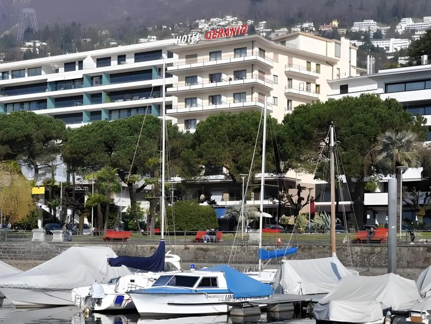 Hotel Geranio au Lac EXTERIOR
