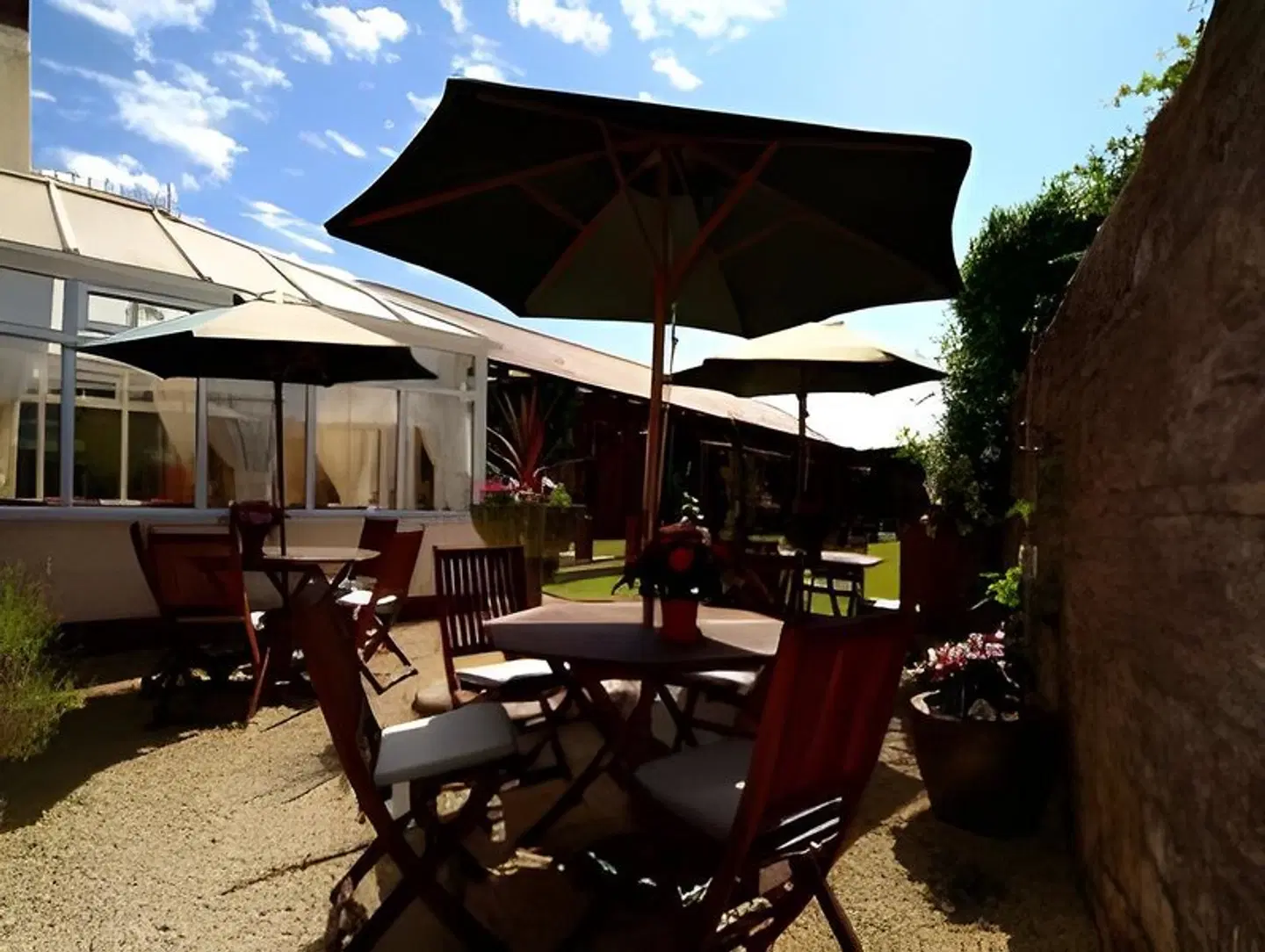 Brandon Lodge Terrasse