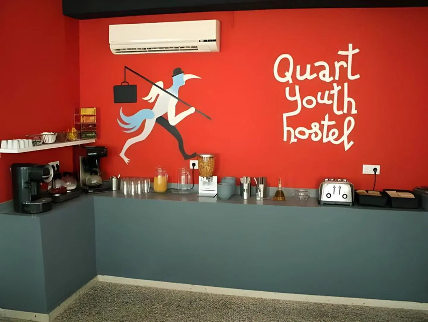 Quart Youth Hostel Landkarte
