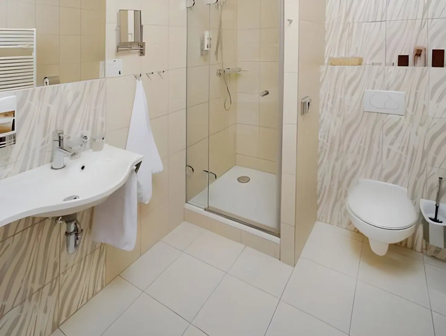 1. Republic Hotel Badezimmer