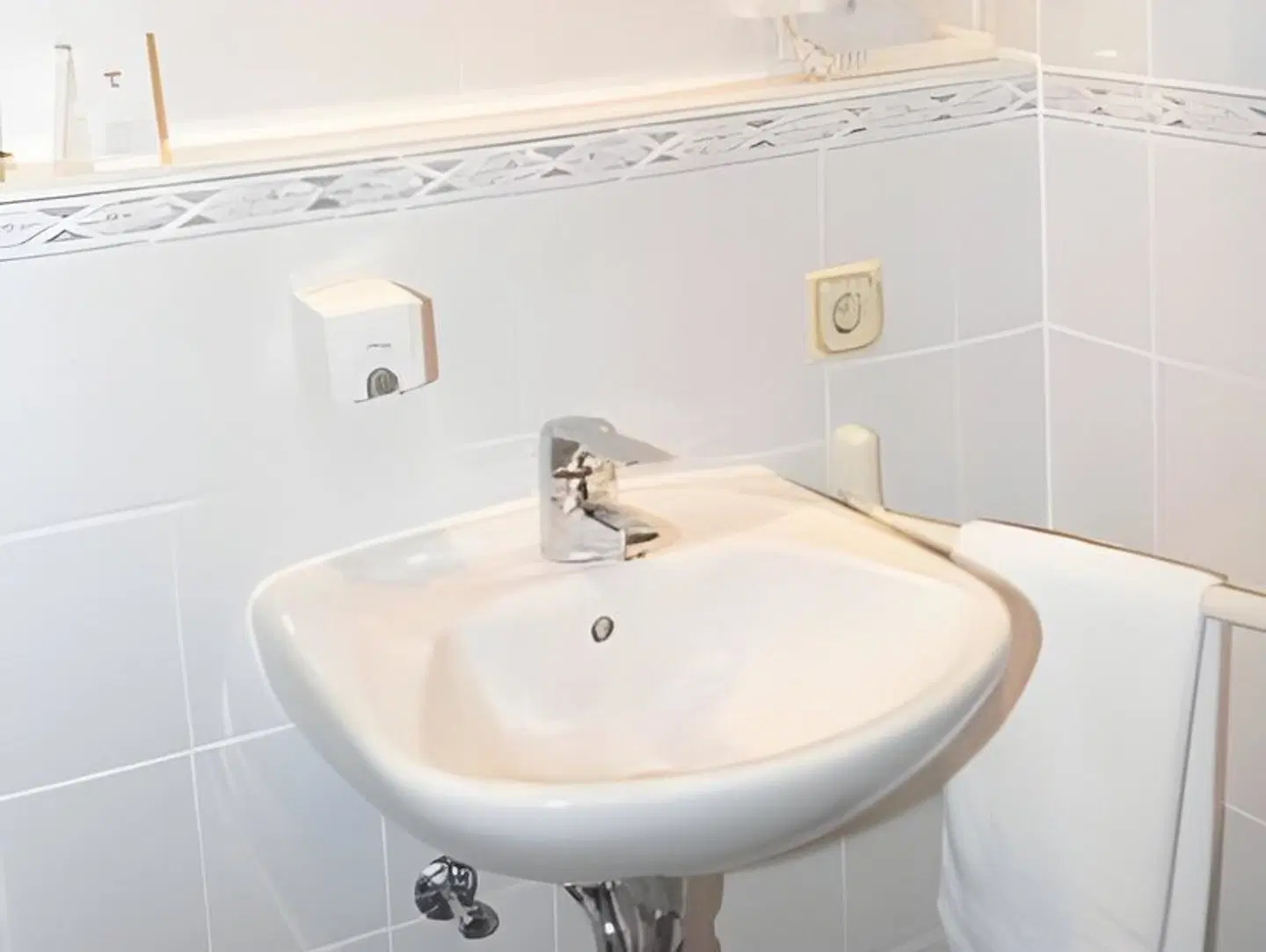 Central Inn Garni Badezimmer
