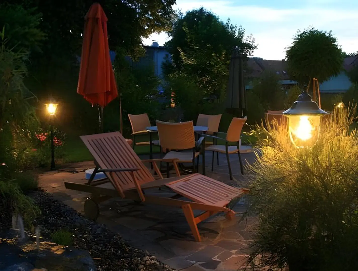 Hotel Garni Pölzl Terrasse