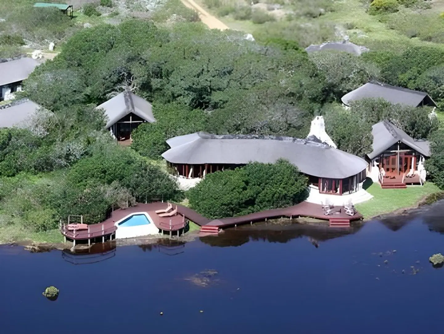 Mosaic Lagoon Lodge Garten