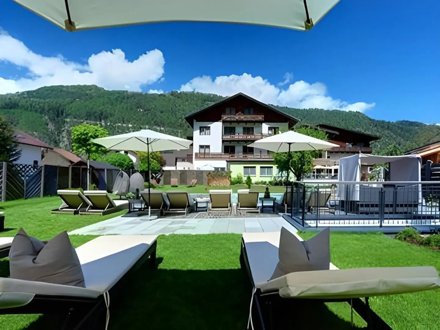 Hotel Riederhof Terrasse