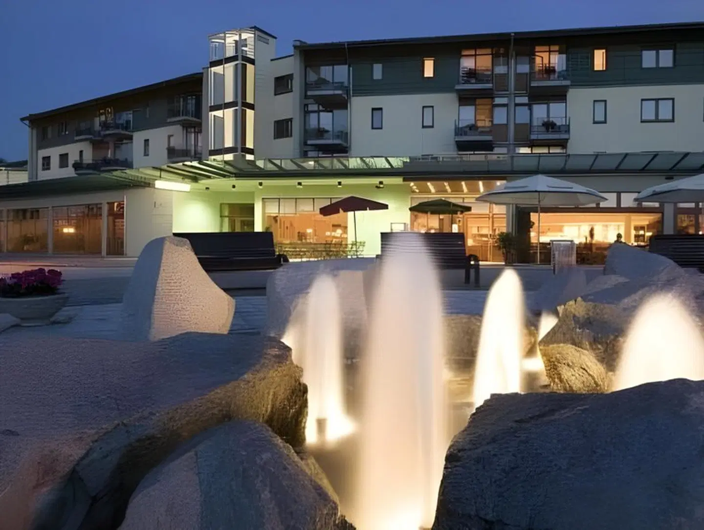 Am Kurhaus Terrasse