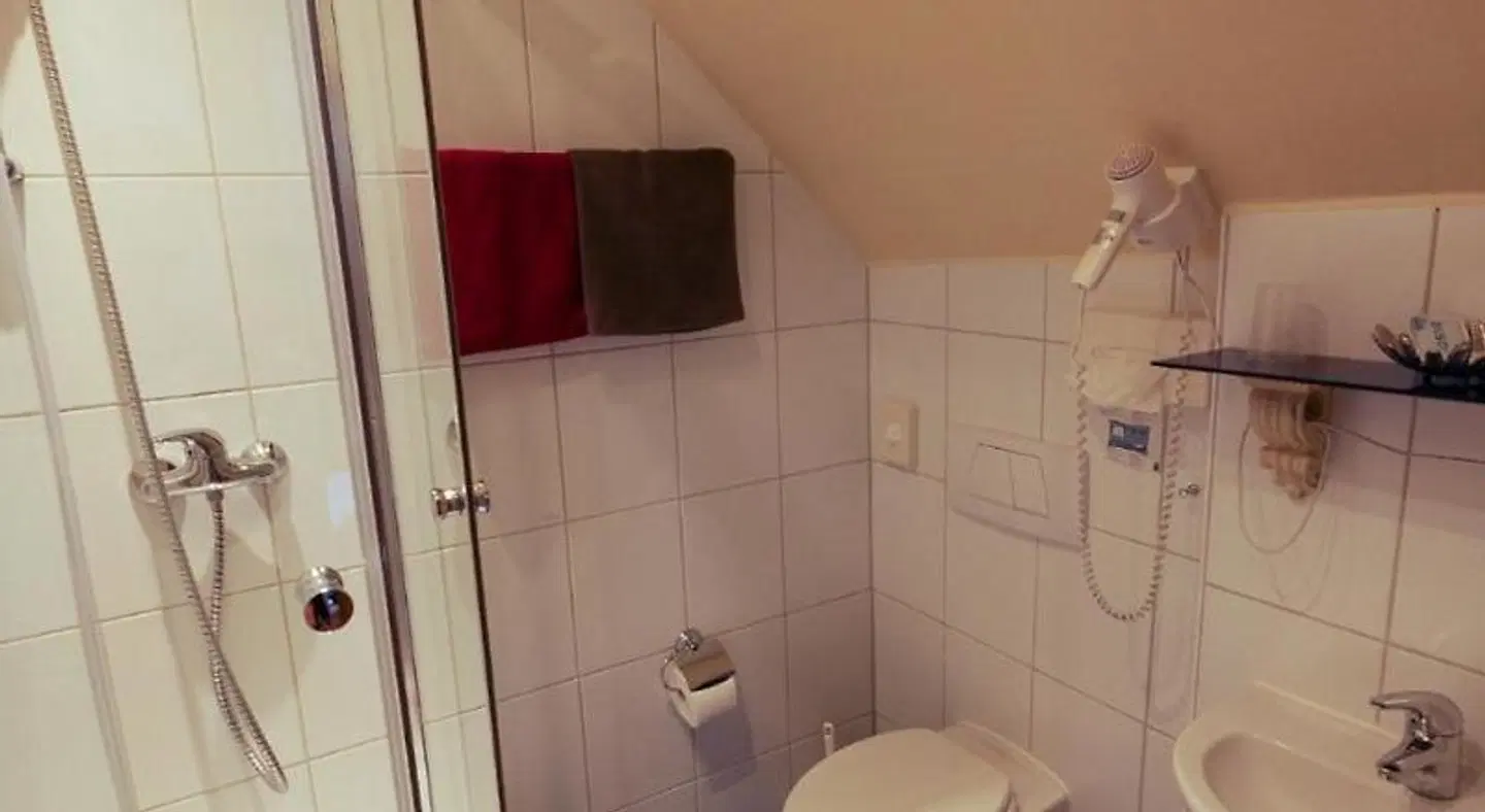 Hotel Alte Bürgermeisterei Badezimmer
