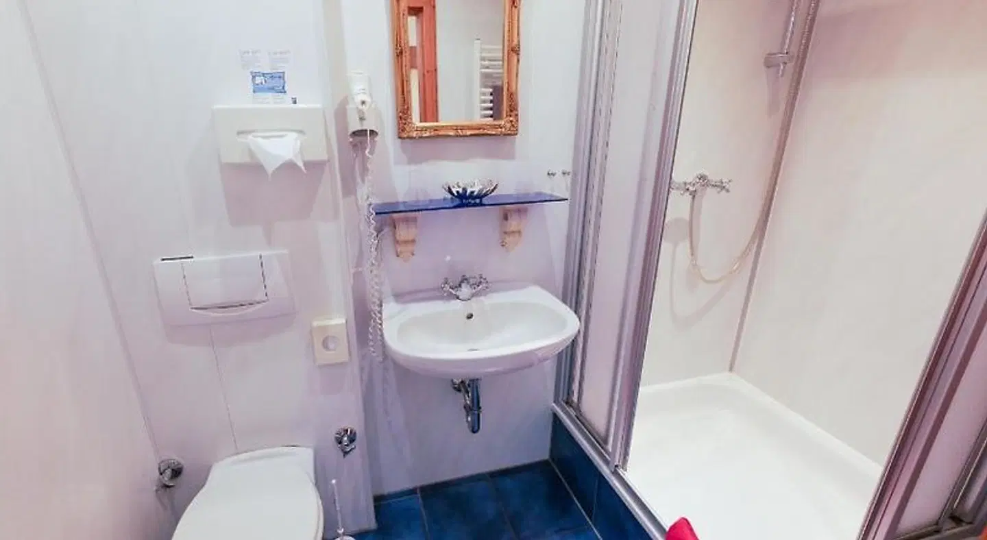 Hotel Alte Bürgermeisterei Badezimmer