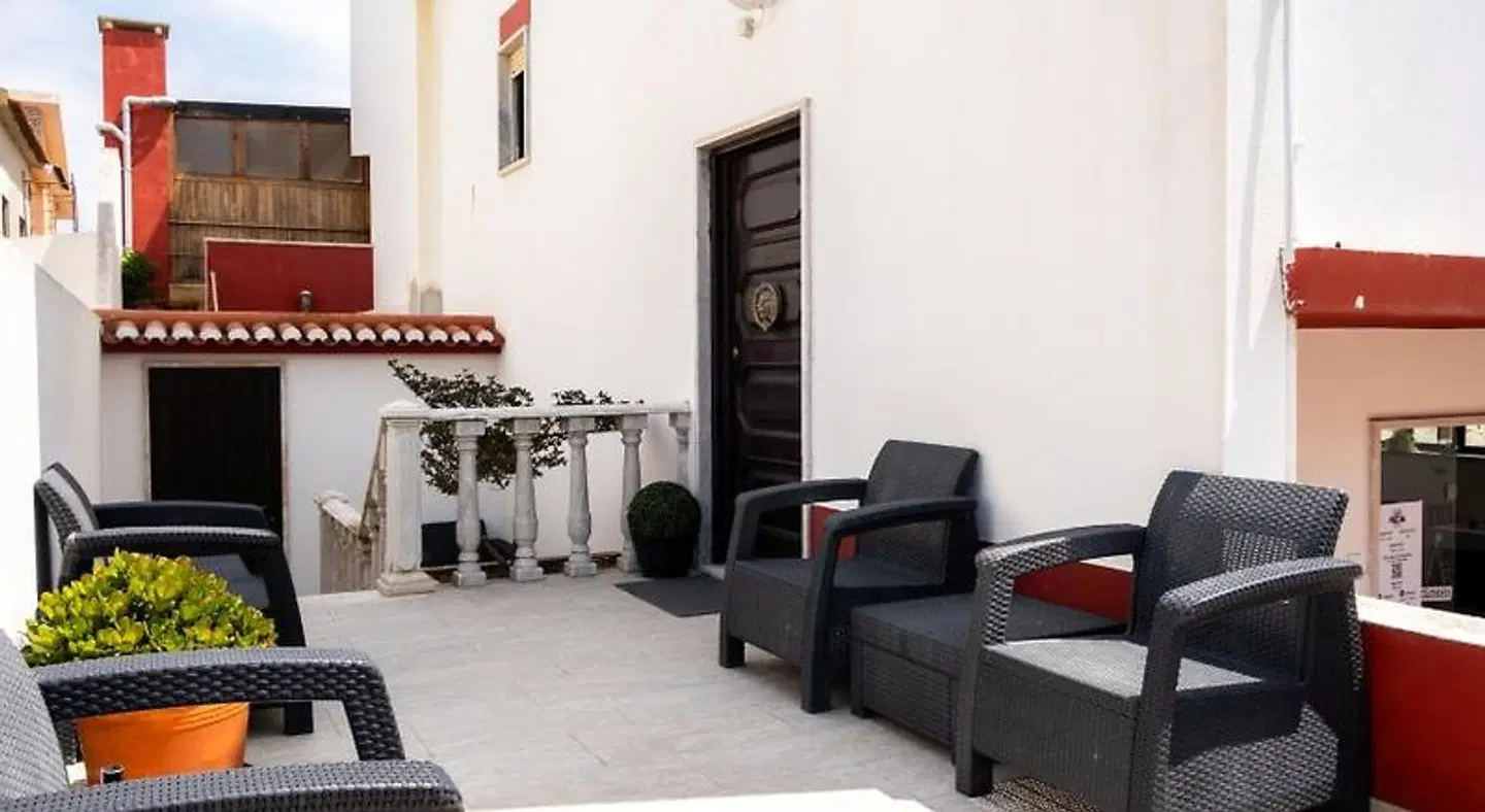West Side Guesthouse Terrasse