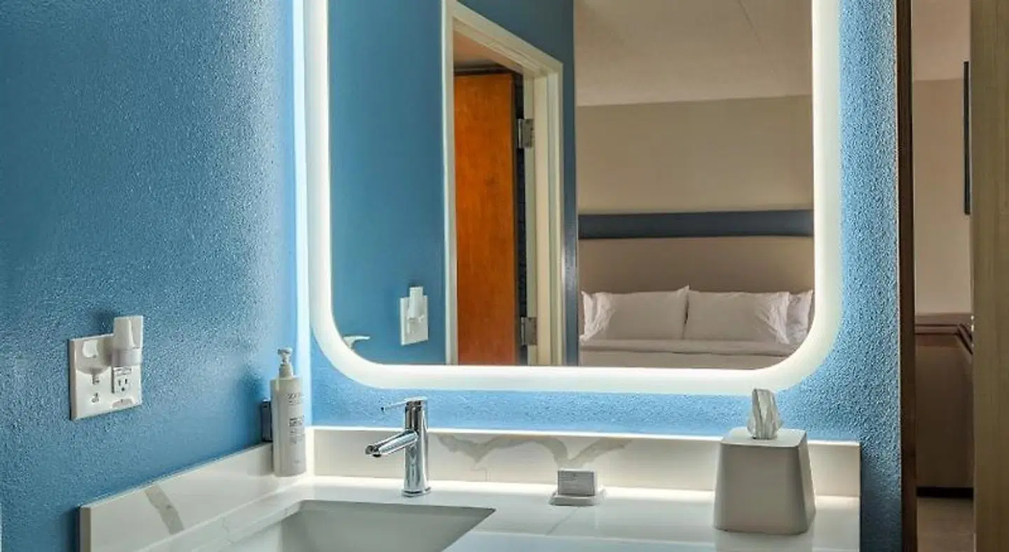 Homewood Suites by Hilton Oklahoma City Airport Badezimmer