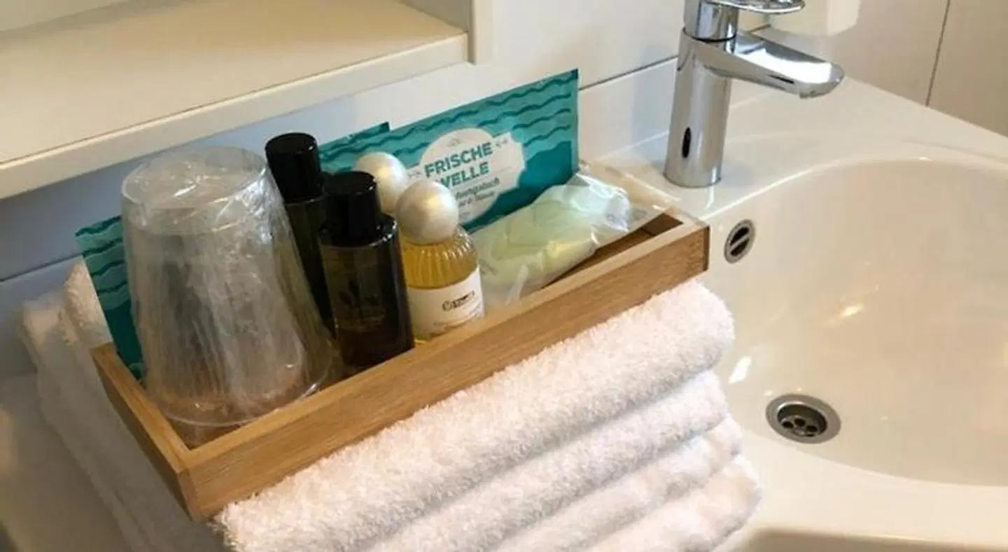 Motel de Winter Badezimmer