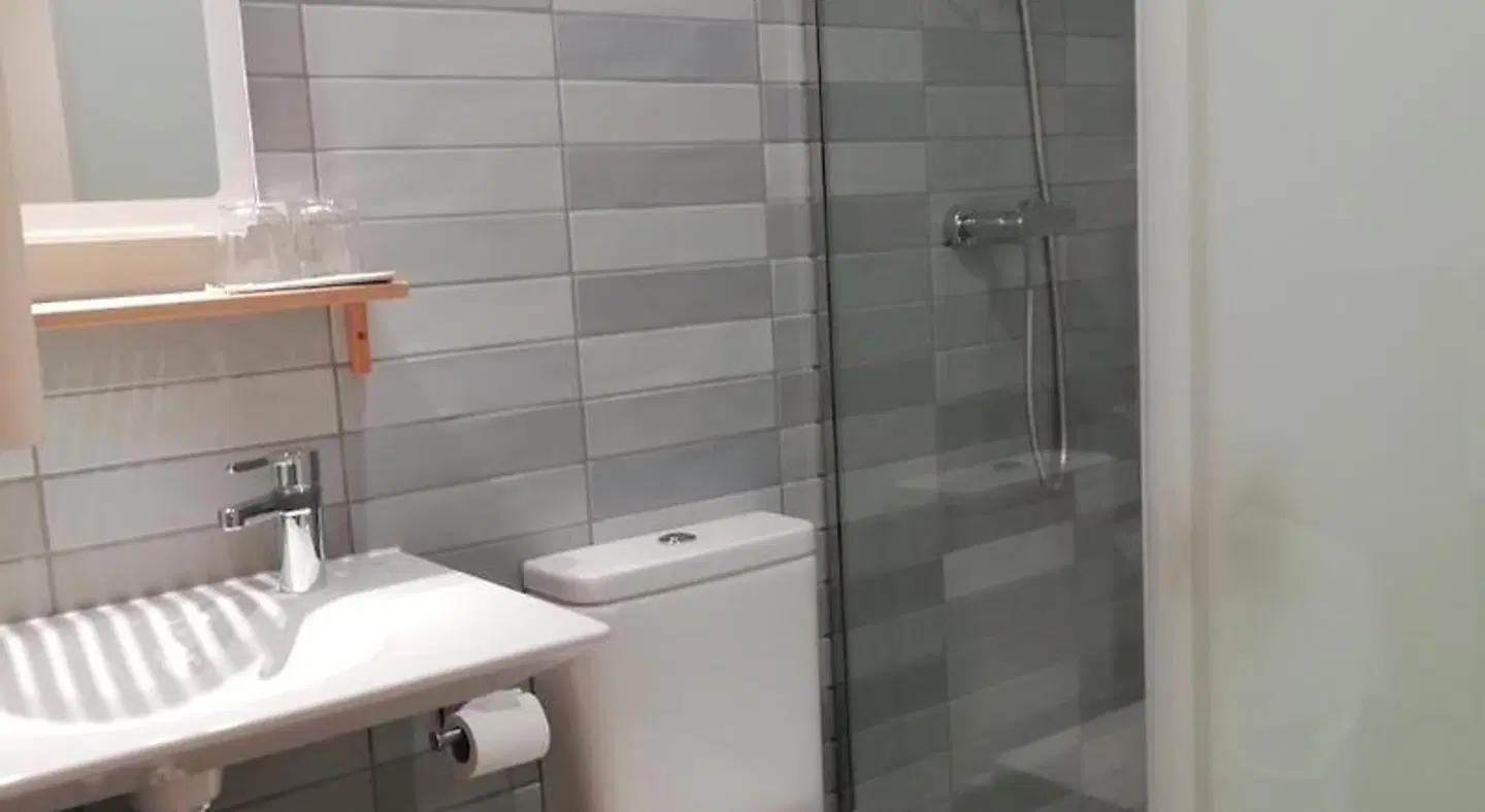 Hotel Rural Aguazul Badezimmer