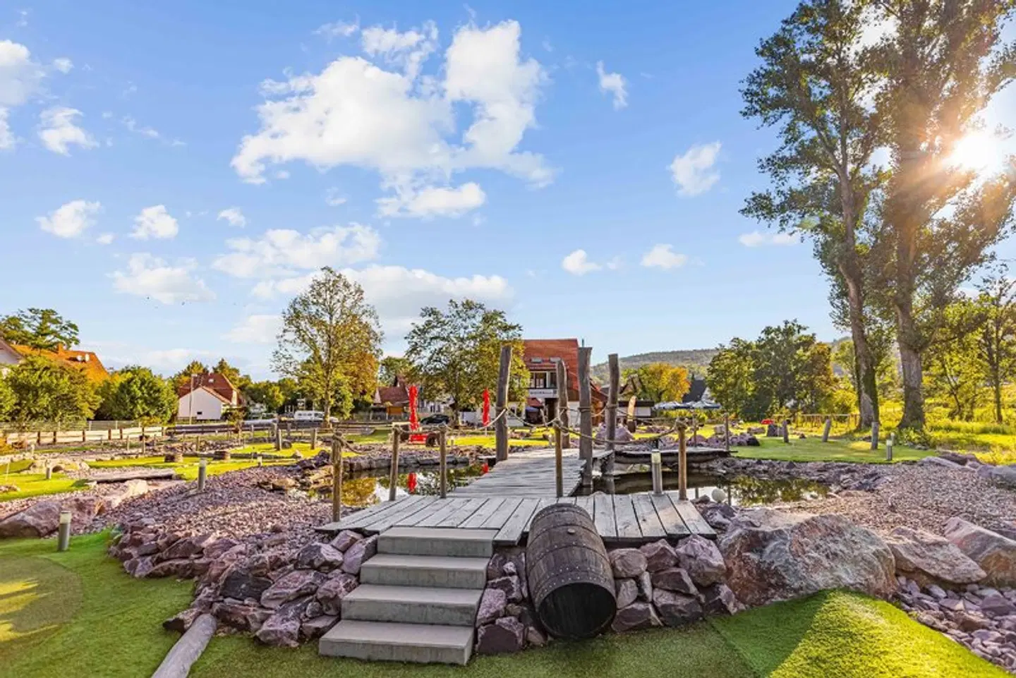 Landhotel Kahltalmühle Garten