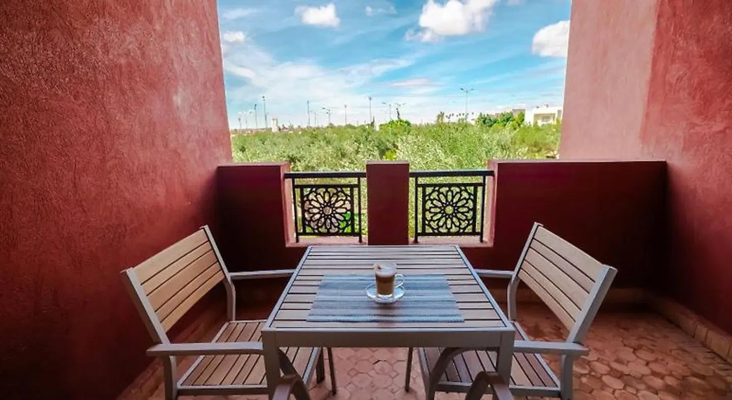 Oliva Condominium Hotel Terrasse