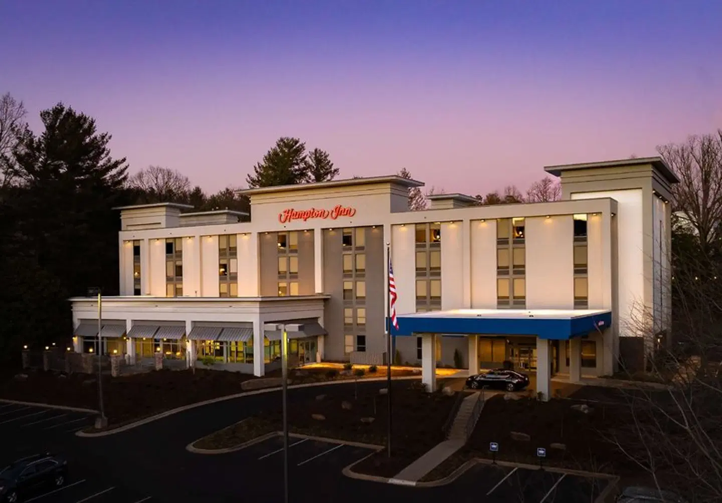 Hampton Inn Asheville-Tunnel Road Terrasse
