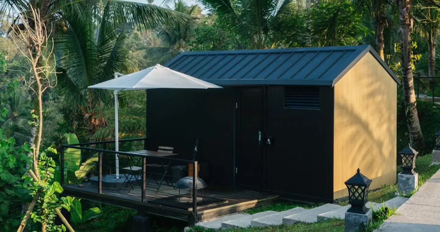 Bobocabin Ubud Terrasse