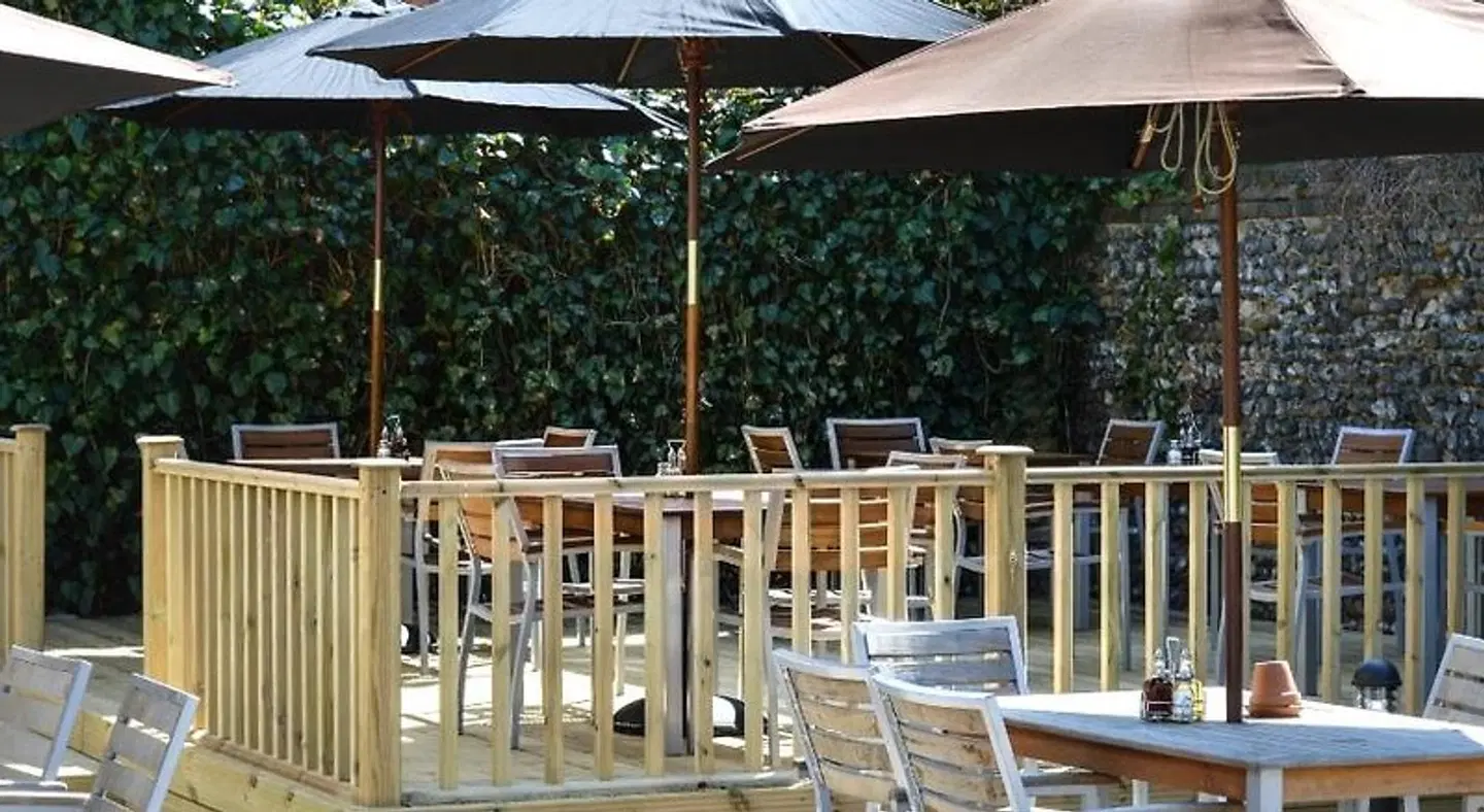 The Crown Inn Hotel Terrasse