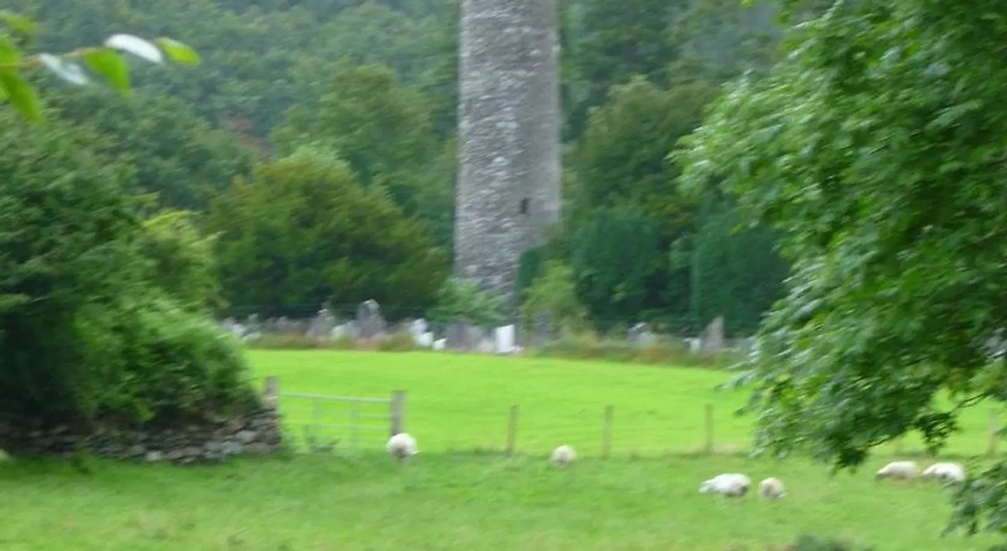 Lough Dan House Garten