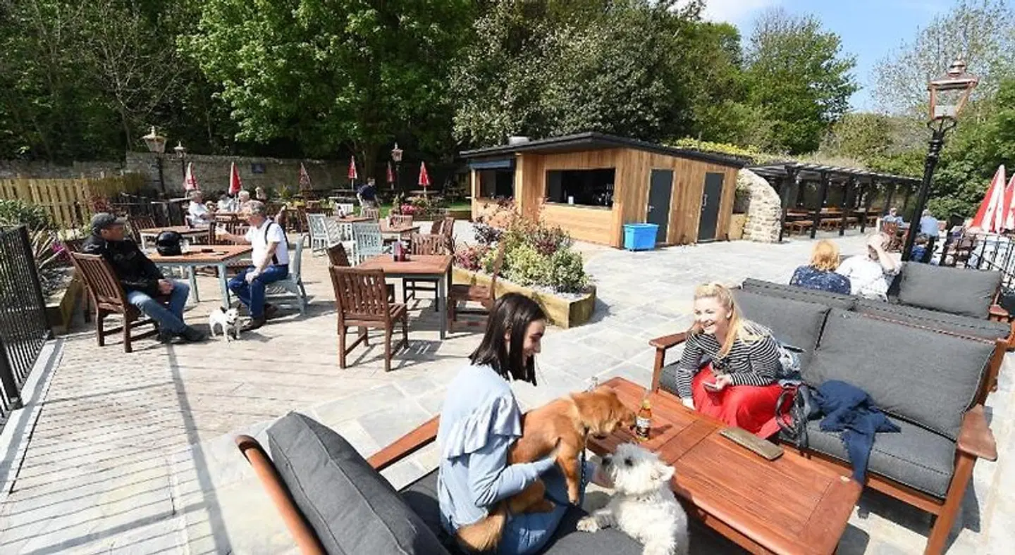 The Royal at Heysham Terrasse