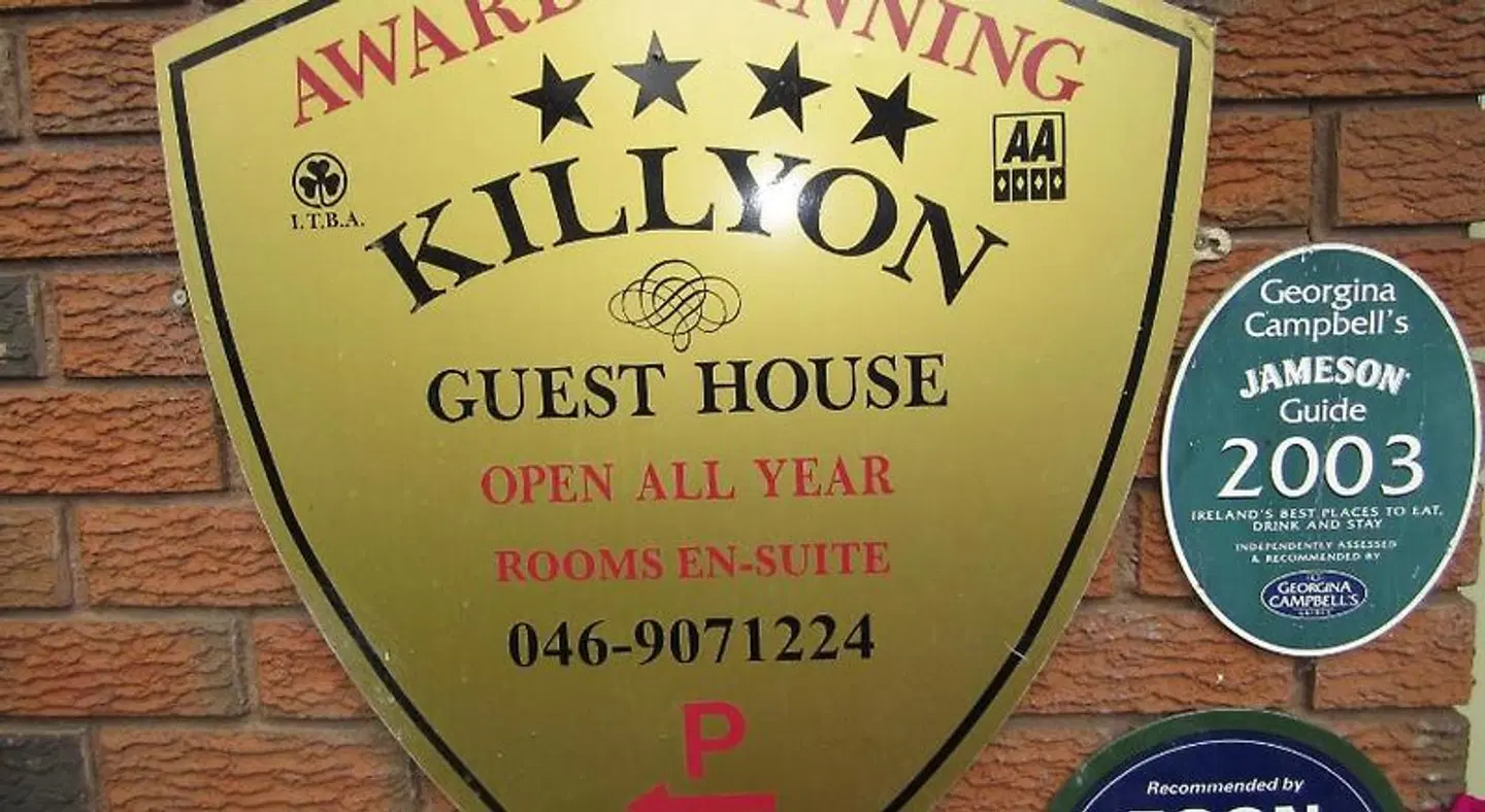 Killyon Guest House Landkarte