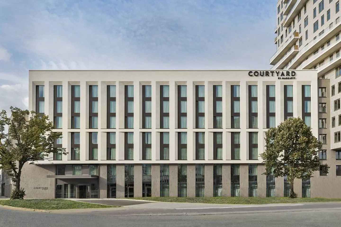 Courtyard by Marriott Hamburg City EXTERIOR