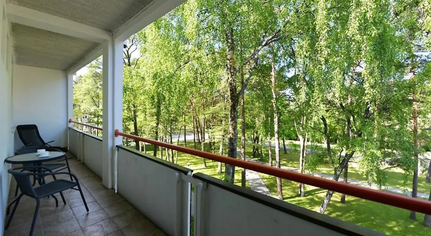 Palangos Zuvedra Hotel Terrasse