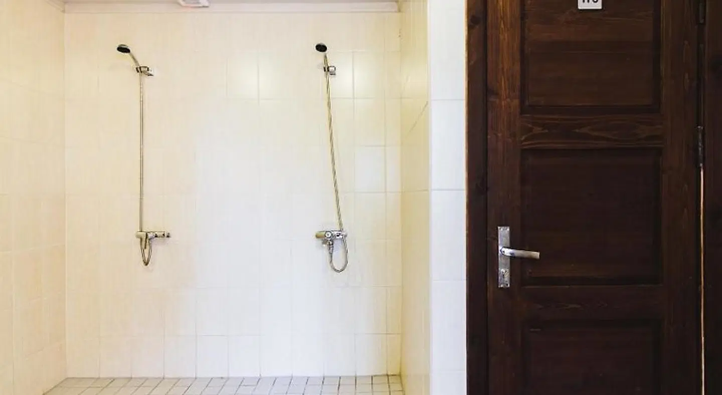 Maria Hostel Badezimmer
