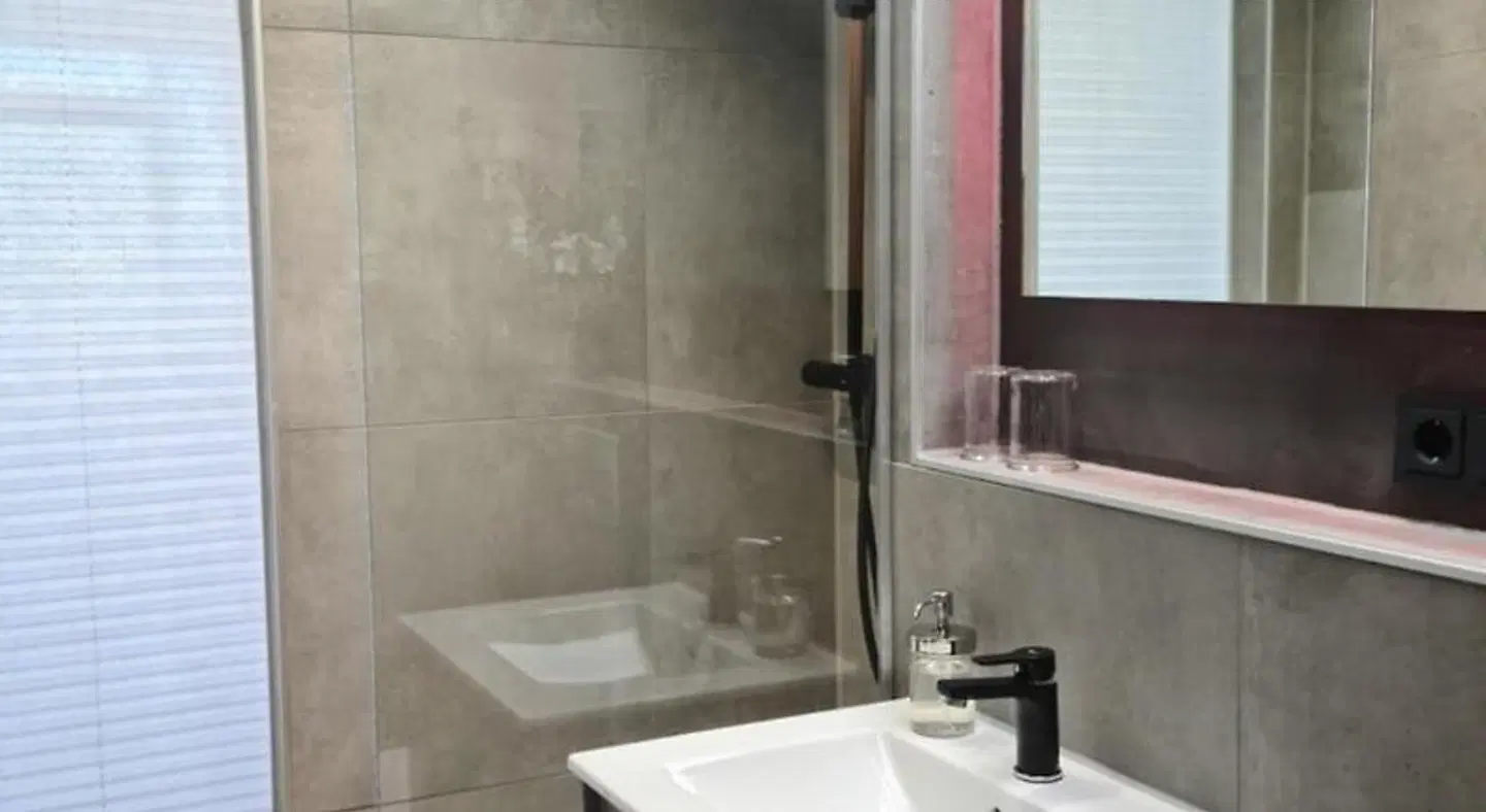Rheinblick Appartments Badezimmer
