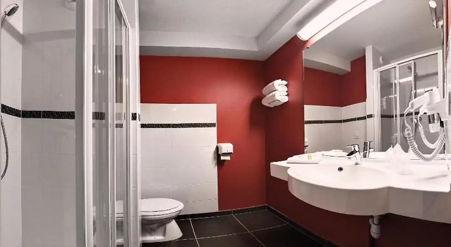 ACE Hôtel Poitiers Badezimmer
