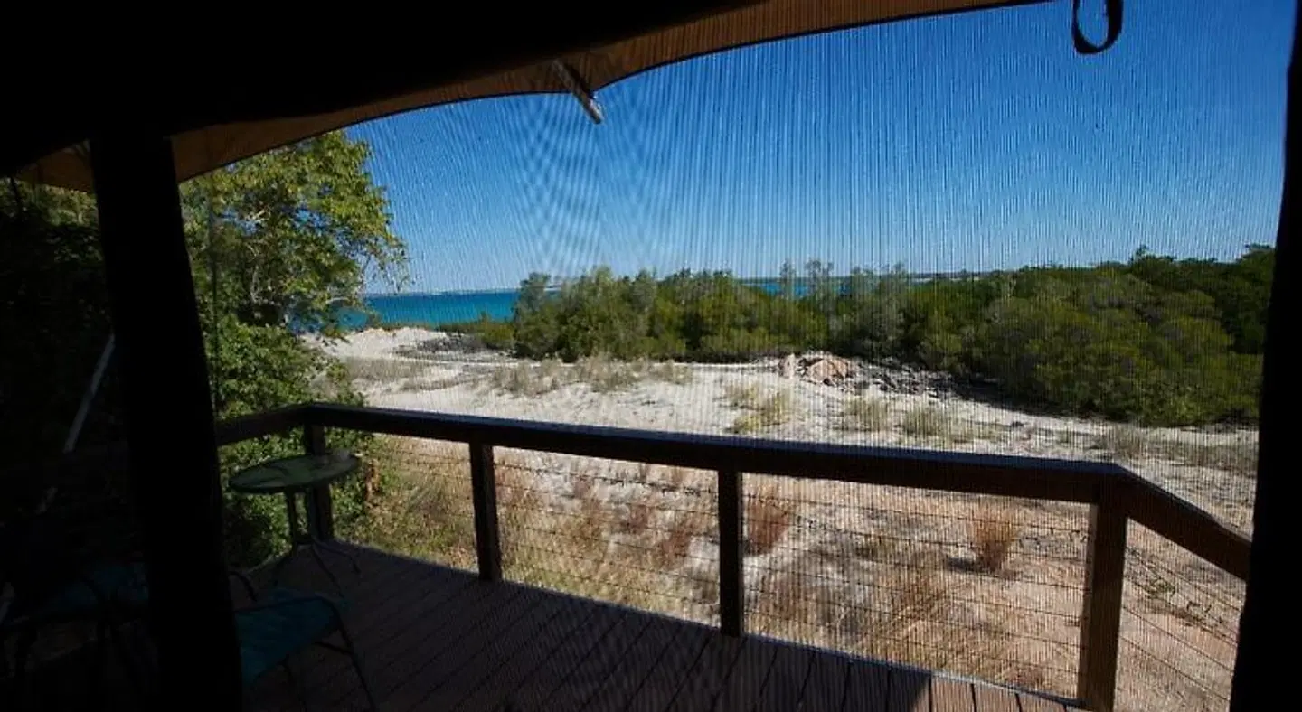 Cygnet Bay Pearl Farm Terrasse