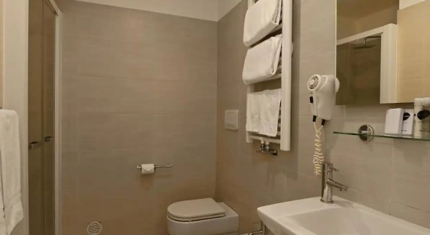 Hotel Villa Patriarca Badezimmer