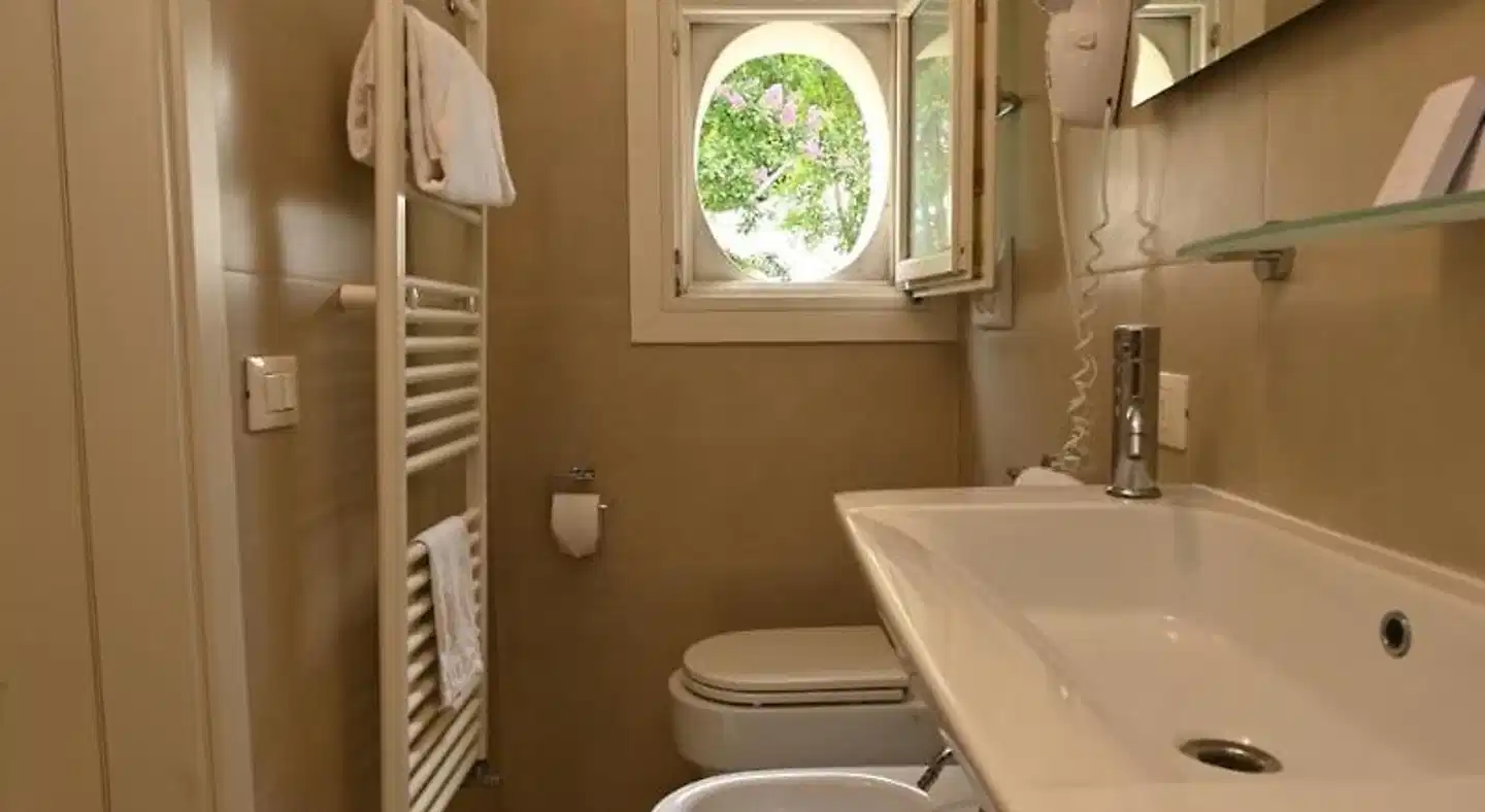 Hotel Villa Patriarca Badezimmer