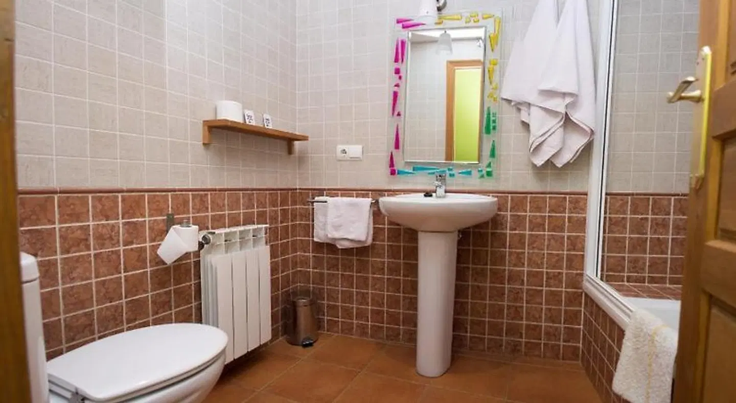 Hostal Rural La Tintoreria Badezimmer