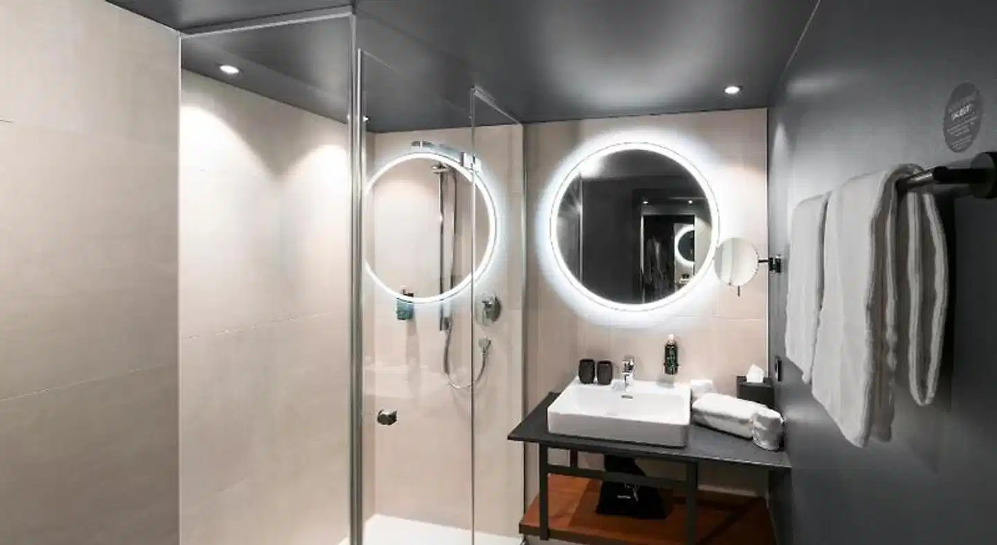 Hotel Kaiserhof Badezimmer