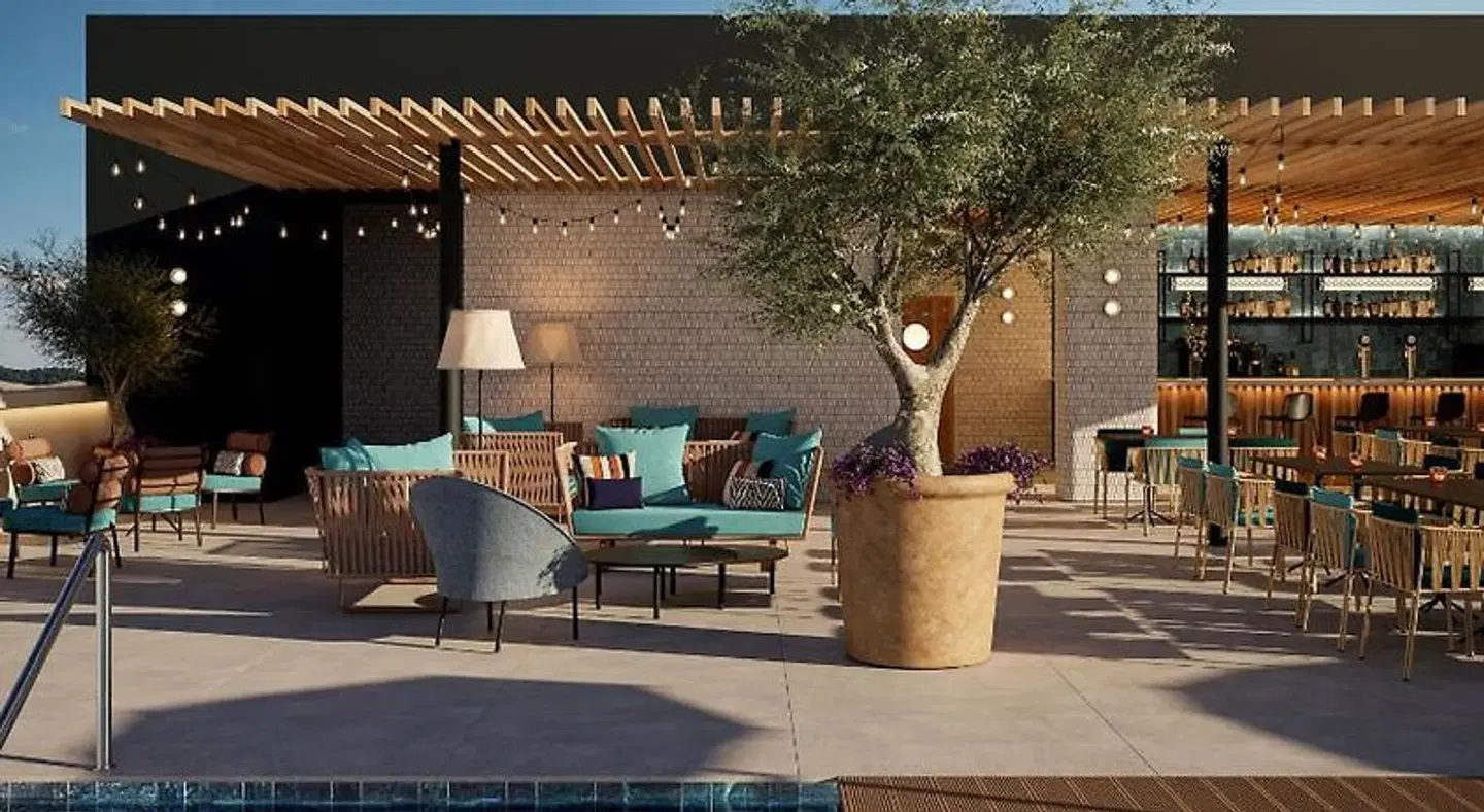 Four Points by Sheraton Barcelona Airport Terrasse