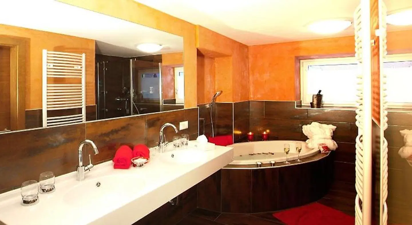 Hotel Riederhof Badezimmer
