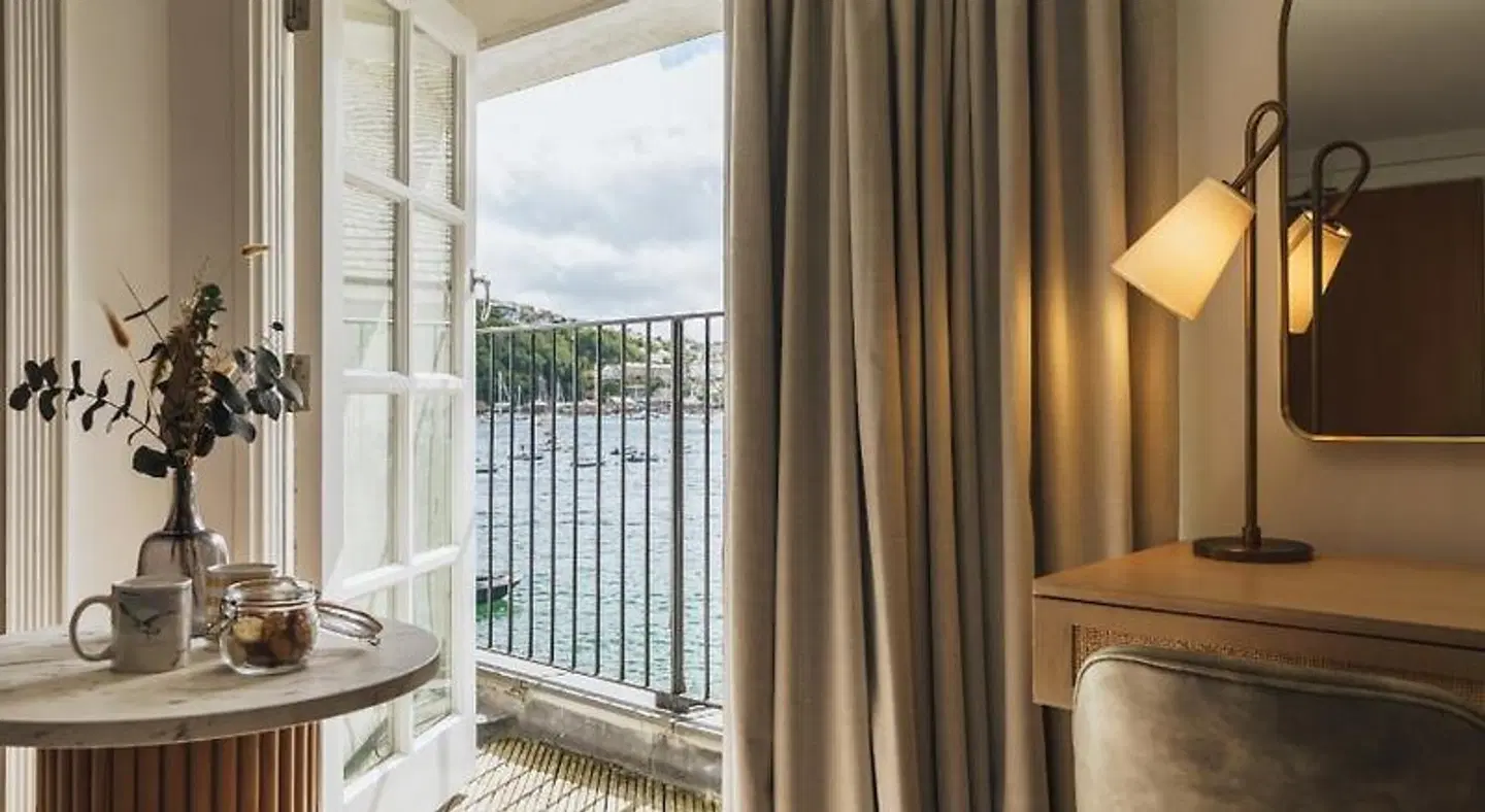 The Old Quay House Hotel Badezimmer