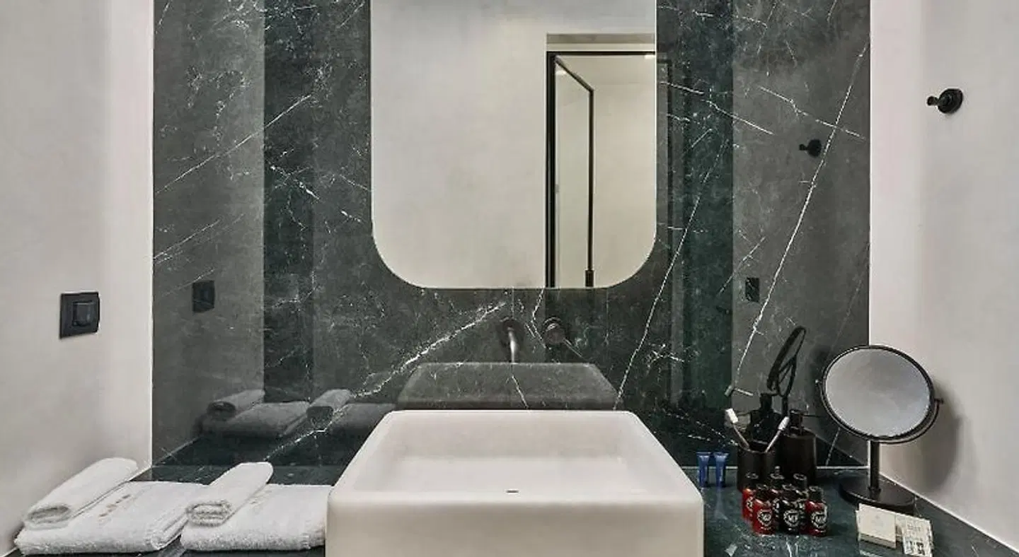 Ios Palace Hotel & Spa Badezimmer