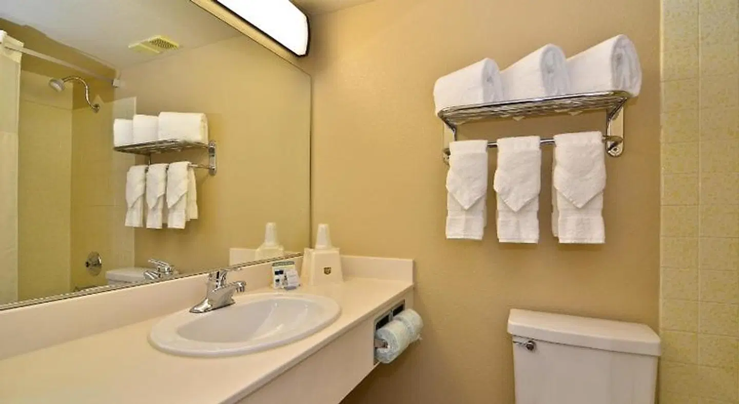 Wyndham Garden Carson City Max Casino Badezimmer