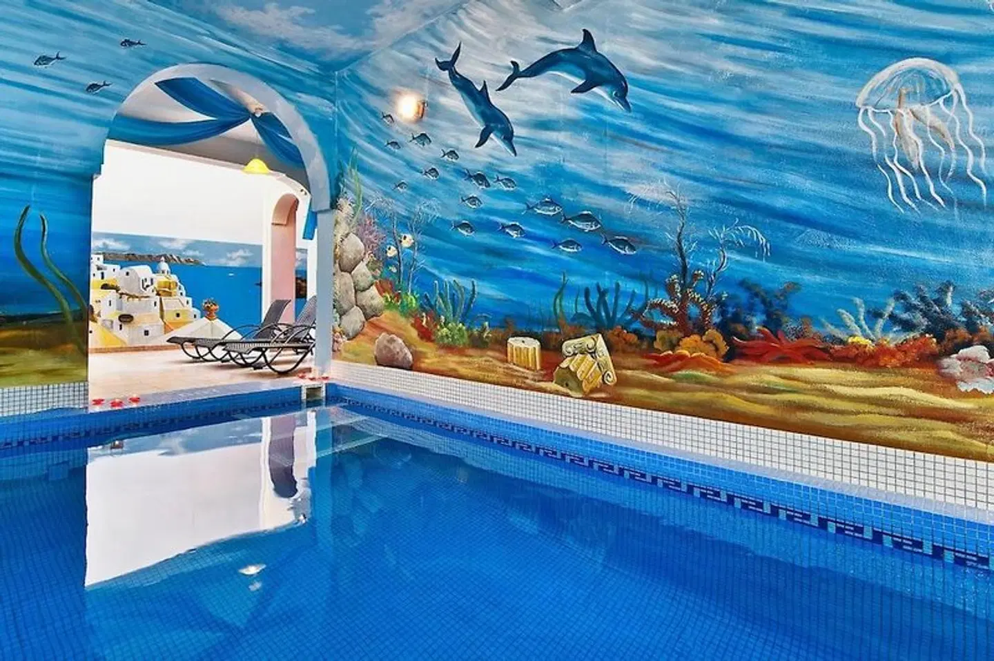 Pension Petros Hallenbad