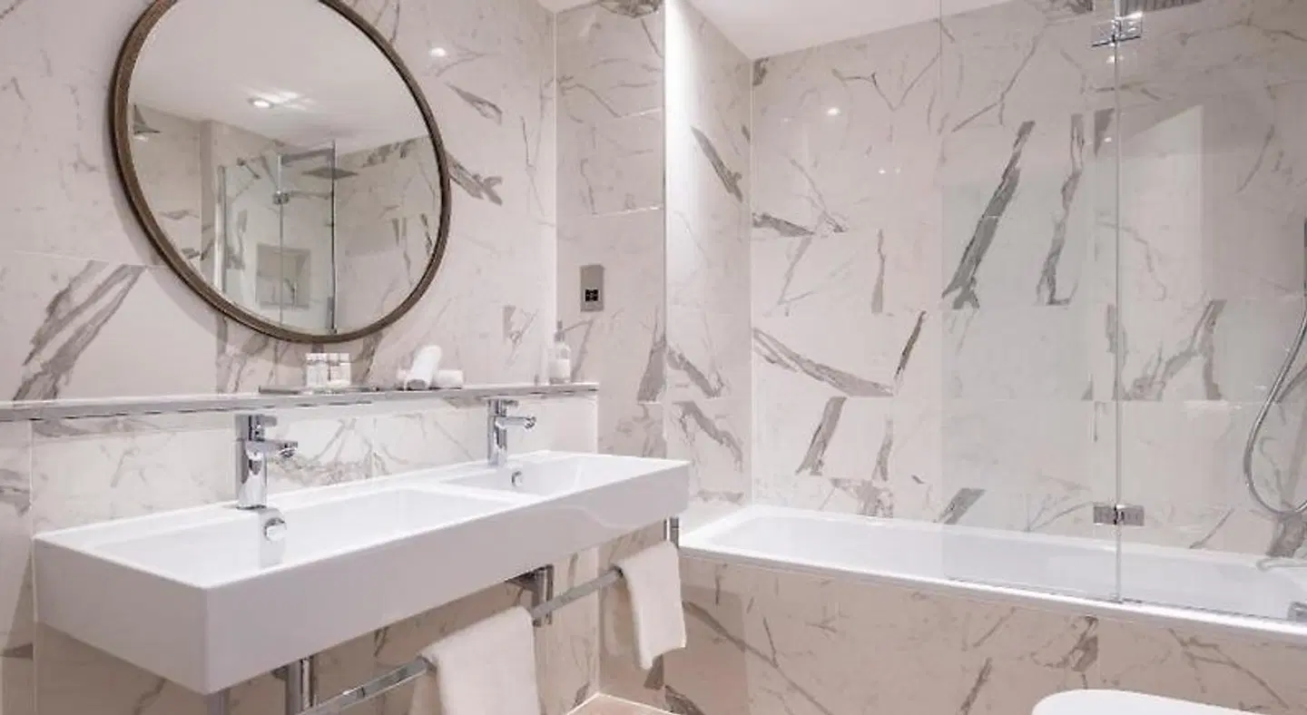 The Fowey Hotel Badezimmer
