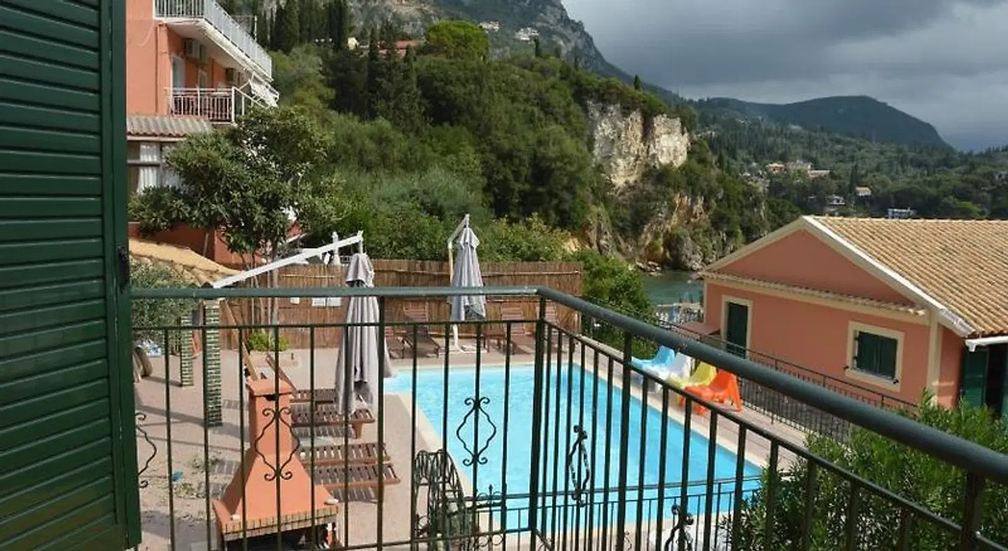 Akis Apartments Terrasse